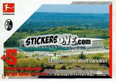 Sticker Europa-Park Stadion - German Fussball Bundesliga 2021-2022. Match Attax - Topps