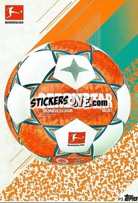 Sticker Offizieller Spielball - German Fussball Bundesliga 2021-2022. Match Attax - Topps