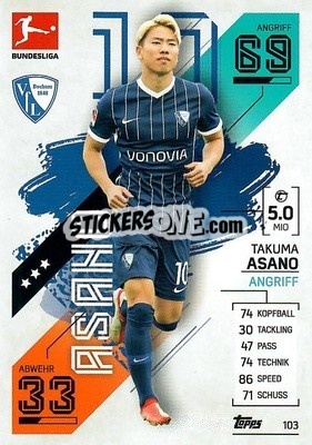 Sticker Takuma Asano