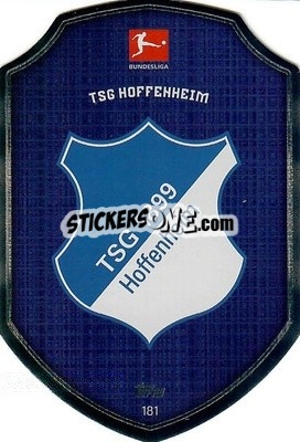 Sticker Clubkarte - German Fussball Bundesliga 2021-2022. Match Attax - Topps