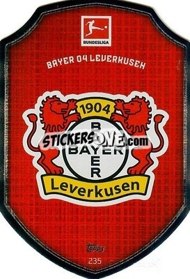 Sticker Clubkarte - German Fussball Bundesliga 2021-2022. Match Attax - Topps