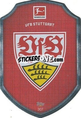 Sticker Clubkarte - German Fussball Bundesliga 2021-2022. Match Attax n. 307 - Topps