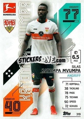 Sticker Silas Katompa Mvumpa