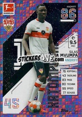 Sticker Silas Katompa Mvumpa