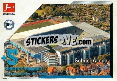 Cromo Sch點oArena - German Fussball Bundesliga 2021-2022. Match Attax - Topps