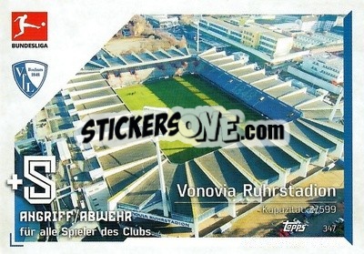 Sticker Vonovia Ruhrstadion - German Fussball Bundesliga 2021-2022. Match Attax - Topps