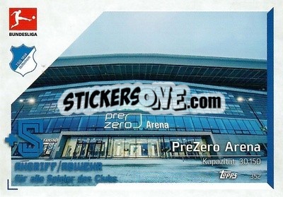 Sticker PreZero Arena - German Fussball Bundesliga 2021-2022. Match Attax - Topps