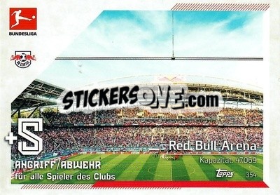 Sticker Red Bull Arena - German Fussball Bundesliga 2021-2022. Match Attax - Topps