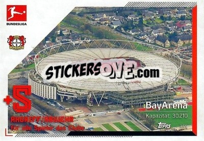 Sticker BayArena - German Fussball Bundesliga 2021-2022. Match Attax - Topps