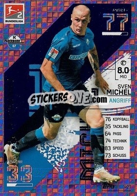 Cromo Sven Michel - German Fussball Bundesliga 2021-2022. Match Attax - Topps