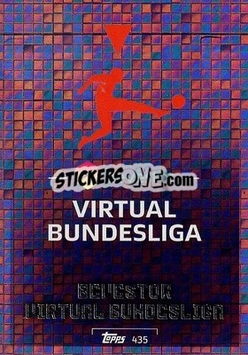 Figurina Bestes Tor Virtual Bundesliga - German Fussball Bundesliga 2021-2022. Match Attax - Topps