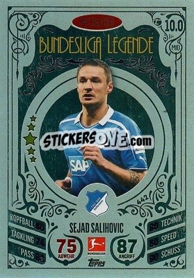 Sticker Sejad Salihomic - German Fussball Bundesliga 2021-2022. Match Attax - Topps