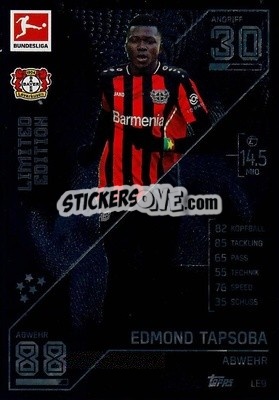 Sticker Edmond Tapsoba - German Fussball Bundesliga 2021-2022. Match Attax - Topps