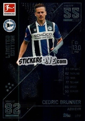 Figurina C閐ric Brunner - German Fussball Bundesliga 2021-2022. Match Attax - Topps