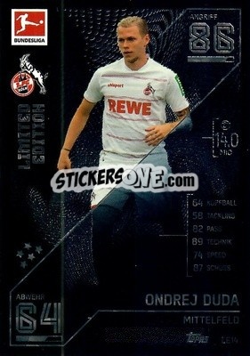 Sticker Ondrej Duda - German Fussball Bundesliga 2021-2022. Match Attax - Topps