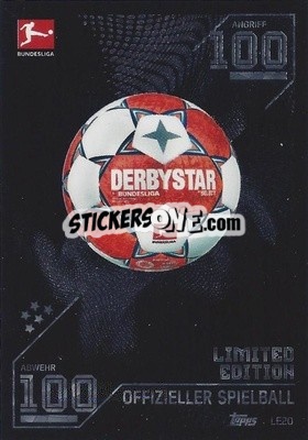 Sticker Offizieller Spielball - German Fussball Bundesliga 2021-2022. Match Attax - Topps