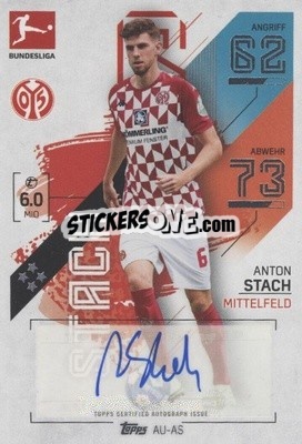 Figurina Anton Stach - German Fussball Bundesliga 2021-2022. Match Attax - Topps