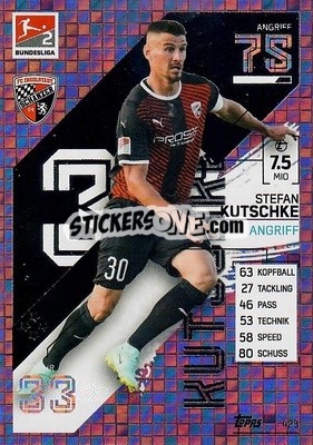 Cromo Stefan Kutschke - German Fussball Bundesliga 2021-2022. Match Attax - Topps
