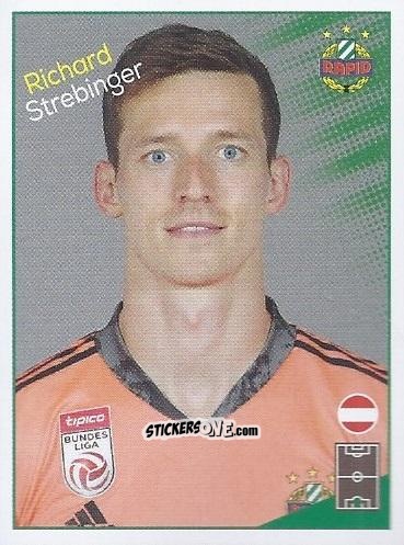 Sticker Richard Strebinger - Osterreichische Futball Bundesliga 2021-2022 n. 36 - Panini