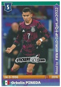 Sticker Orbelin Pineda - Road to FIFA World Cup Qatar 2022 n. 311 - Panini