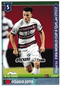 Sticker Diogo Jota - Road to FIFA World Cup Qatar 2022 - Panini