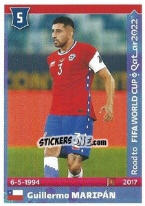 Cromo Guillermo Maripán - Road to FIFA World Cup Qatar 2022 - Panini