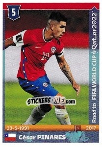 Sticker César Pinares - Road to FIFA World Cup Qatar 2022 n. 99 - Panini