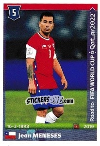 Figurina Jean Meneses - Road to FIFA World Cup Qatar 2022 - Panini