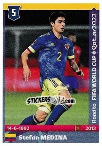 Sticker Stefan Medina - Road to FIFA World Cup Qatar 2022 - Panini