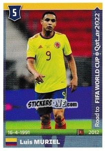Sticker Luis Muriel - Road to FIFA World Cup Qatar 2022 - Panini