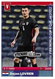Sticker Dejan Lovren - Road to FIFA World Cup Qatar 2022 n. 124 - Panini