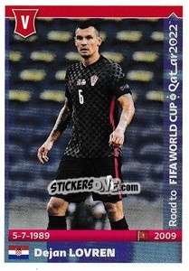 Sticker Dejan Lovren - Road to FIFA World Cup Qatar 2022 - Panini