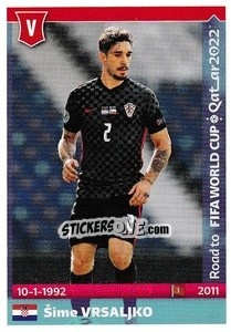 Sticker Šime Vrsaljko - Road to FIFA World Cup Qatar 2022 n. 126 - Panini