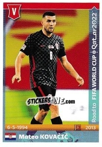 Sticker Mateo Kovacic - Road to FIFA World Cup Qatar 2022 n. 128 - Panini