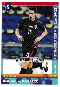 Sticker Mario Pašalic - Road to FIFA World Cup Qatar 2022 - Panini