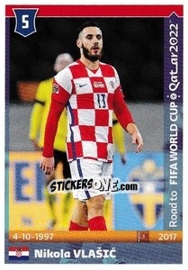 Sticker Nikola Vlašic - Road to FIFA World Cup Qatar 2022 - Panini
