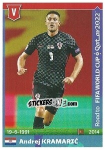 Sticker Andrej Kramaric - Road to FIFA World Cup Qatar 2022 n. 133 - Panini