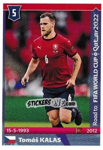 Sticker Tomas Kalas - Road to FIFA World Cup Qatar 2022 - Panini