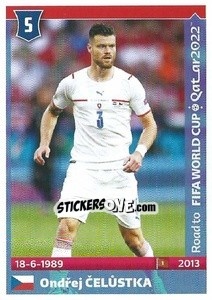 Sticker Ondrej Celustka - Road to FIFA World Cup Qatar 2022 - Panini