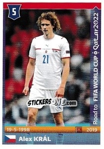 Sticker Alex Kral - Road to FIFA World Cup Qatar 2022 n. 144 - Panini