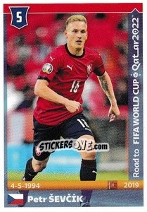 Sticker Petr Sevcik - Road to FIFA World Cup Qatar 2022 n. 146 - Panini