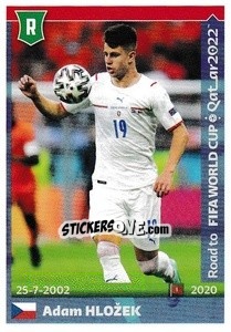 Sticker Adam Hlozek - Road to FIFA World Cup Qatar 2022 - Panini