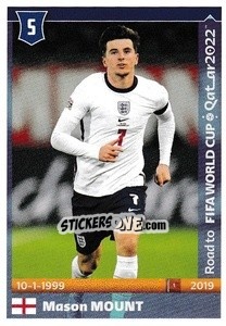 Sticker Mason Mount - Road to FIFA World Cup Qatar 2022 - Panini