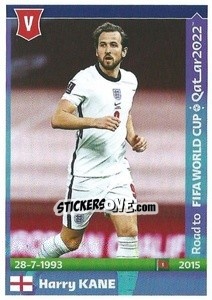 Sticker Harry Kane - Road to FIFA World Cup Qatar 2022 - Panini