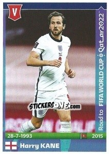 Sticker Harry Kane - Road to FIFA World Cup Qatar 2022 n. 192 - Panini