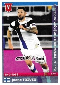 Sticker Joona Toivio - Road to FIFA World Cup Qatar 2022 n. 201 - Panini