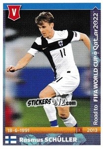 Sticker Rasmus Schuller - Road to FIFA World Cup Qatar 2022 n. 205 - Panini