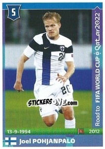 Sticker Joel Pohjanpalo - Road to FIFA World Cup Qatar 2022 n. 209 - Panini