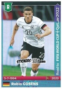 Sticker Robin Gosens - Road to FIFA World Cup Qatar 2022 - Panini