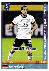 Sticker Emre Can - Road to FIFA World Cup Qatar 2022 - Panini